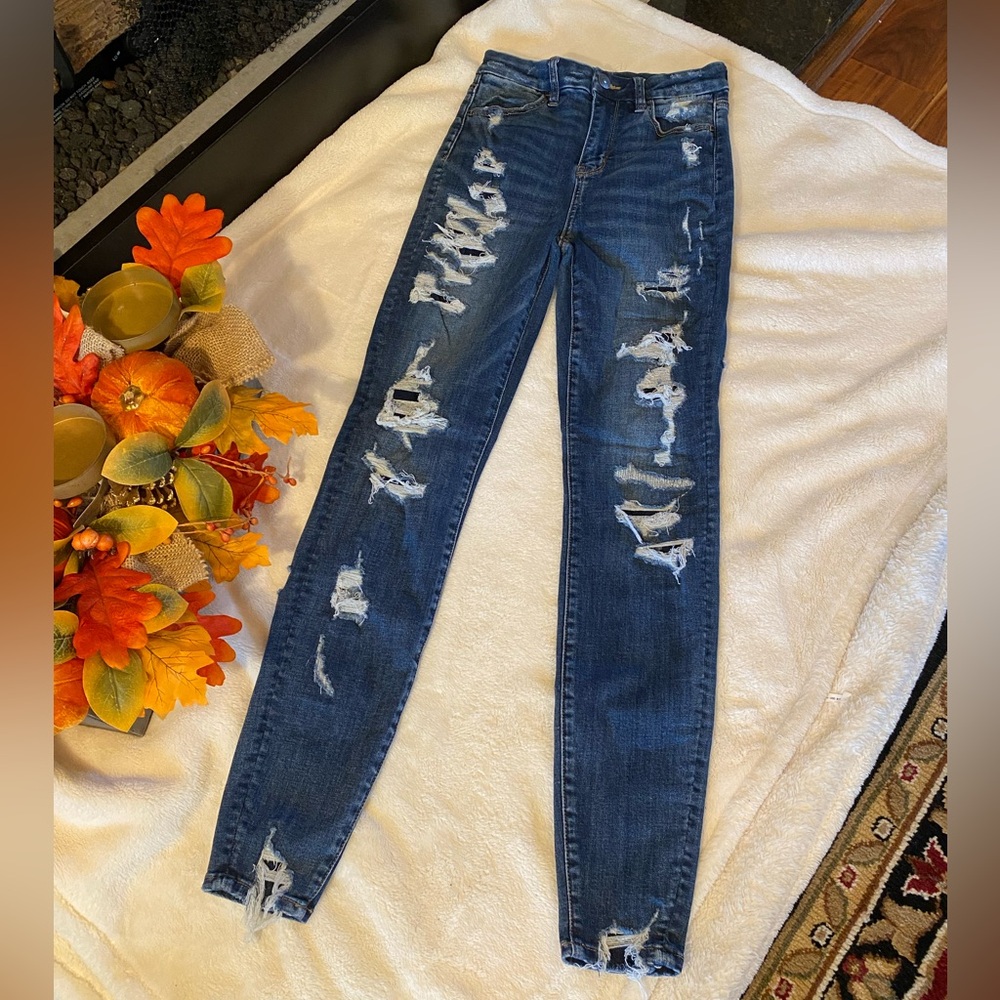 American Eagle HI- RISE JEGGING, Size 0 Long